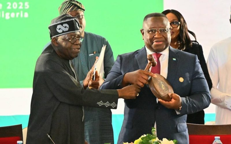 President Tinubu Meets Sierra Leone’s President Julius Maada Bio in Abuja