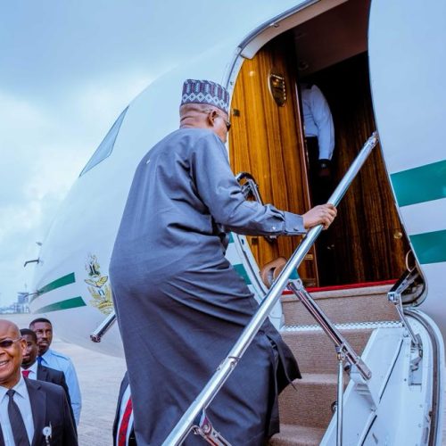 Shettima Departs Abuja for UN General Assembly in New York