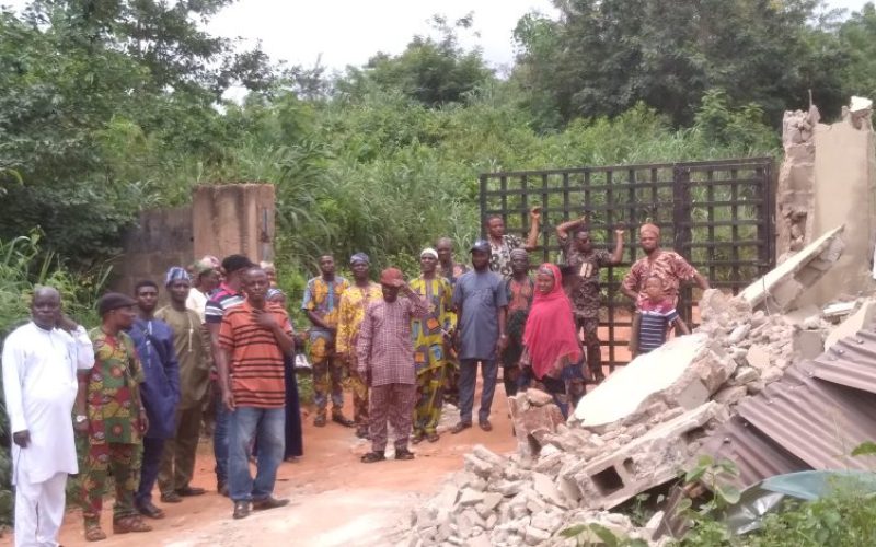 Demolition of Homes in Obafemi Owode