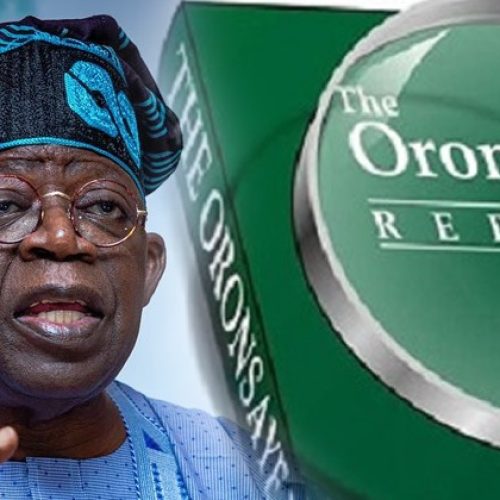 ORONSAYE REPORT