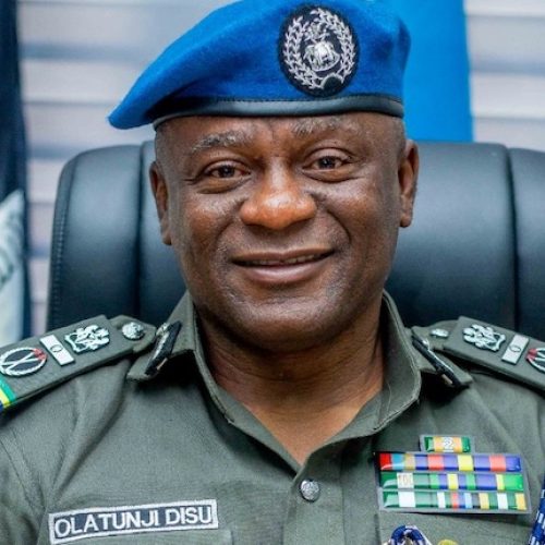 Tunji Disu as Acting Inspector-General of Police