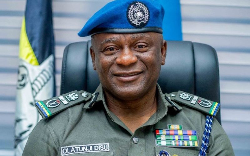 Tunji Disu as Acting Inspector-General of Police