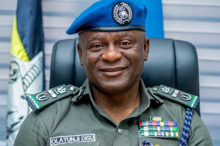 Tunji Disu as Acting Inspector-General of Police