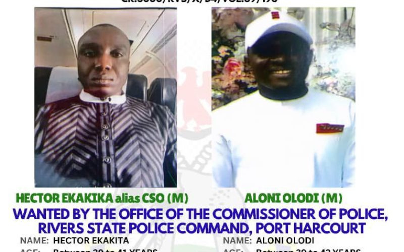 Rivers Police Declare Two Ahoada-East Officials Wanted Over Violent Attack on Sole Administrator