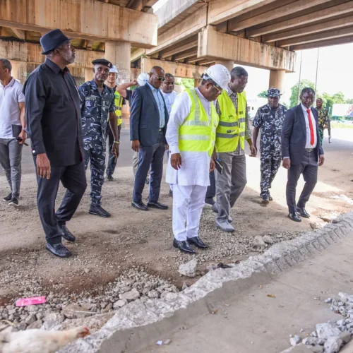 Keffi Flyover Damage: Works Minister Orders Immediate Repairs After Truck Crash