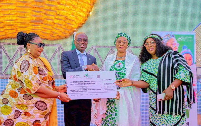 First Lady Oluremi Tinubu Condoles With Benue Over Killings, Donates N1bn for Victims’ Support