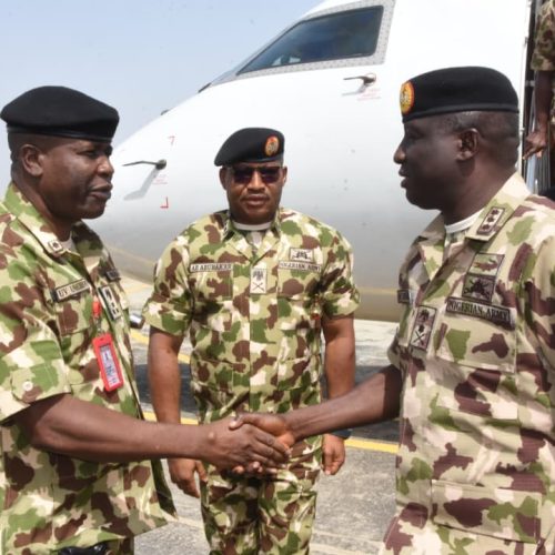 COAS Visits Maiduguri, Charges Troops to End Insurgency in North East