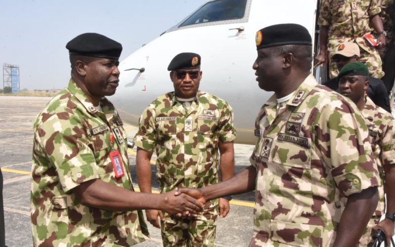 COAS Visits Maiduguri, Charges Troops to End Insurgency in North East