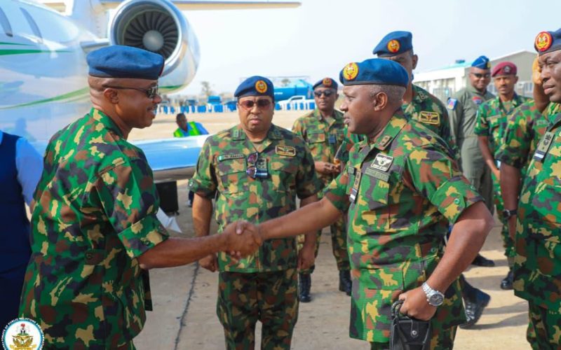 Operational Efficiency: Theatre Commander Visits Sector 1 Headquarters in Kaduna