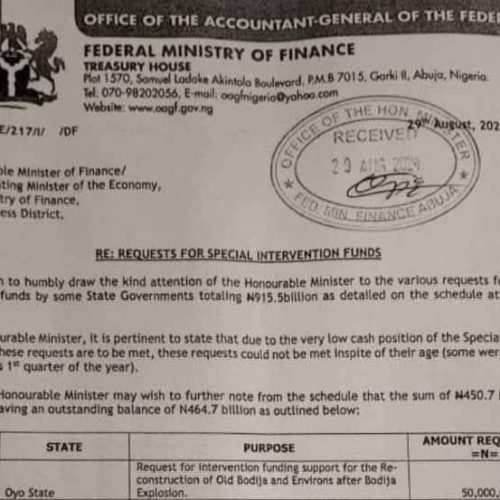 Fayose Alleges ₦50bn Federal Intervention to Oyo After Ibadan Explosion, Releases Documents