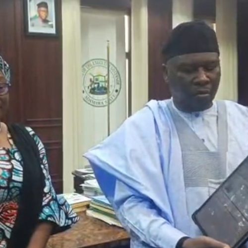 Umaru Fintiri Defects from PDP to APC