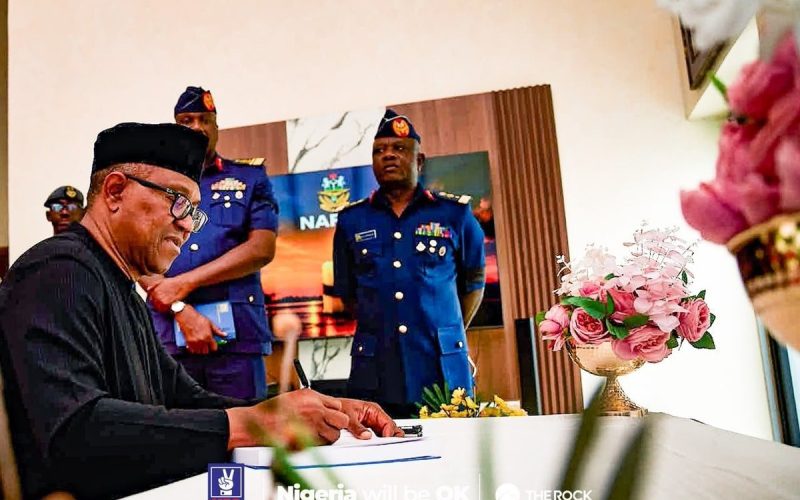 Peter Obi Visits Air Force Facility