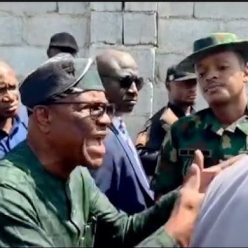 Wike Clashes with Military Officers