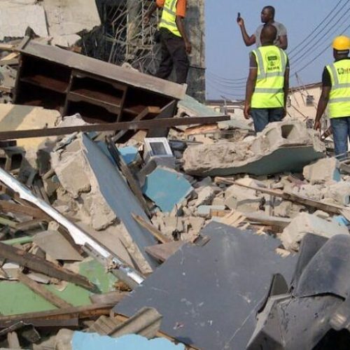 Building Partially Collapses in Abeokuta