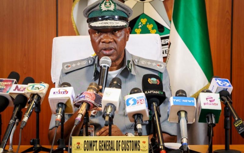 Nigeria Customs Revenue 2025