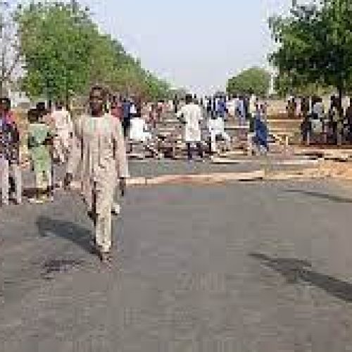KATSINA RESIDENTS PROTEST
