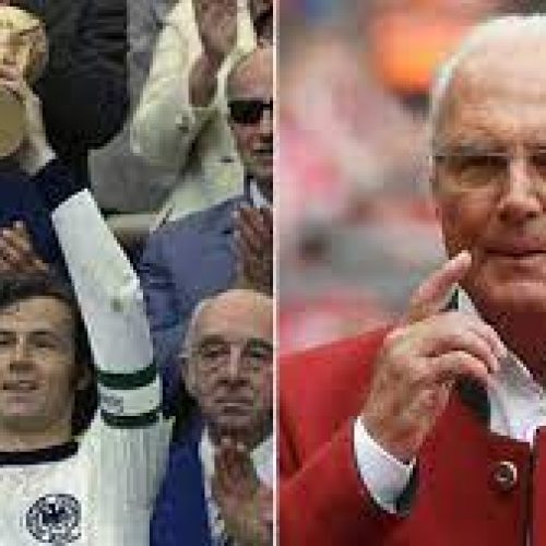 Franz Beckenbauer pass on