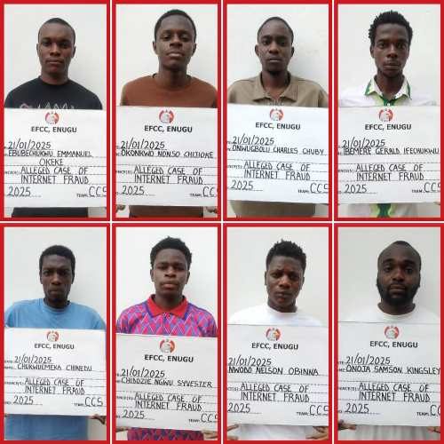 Sting Operation at OOPL: EFCC Arraigns More Suspected Internet Fraudsters Tuesday