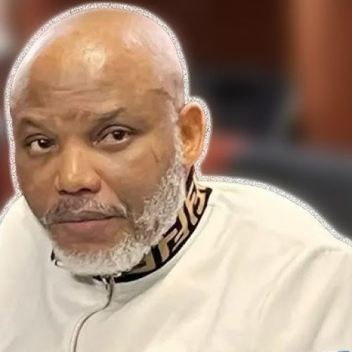 Court Rejects Nnamdi Kanu’s Request for Transfer From Sokoto Prison