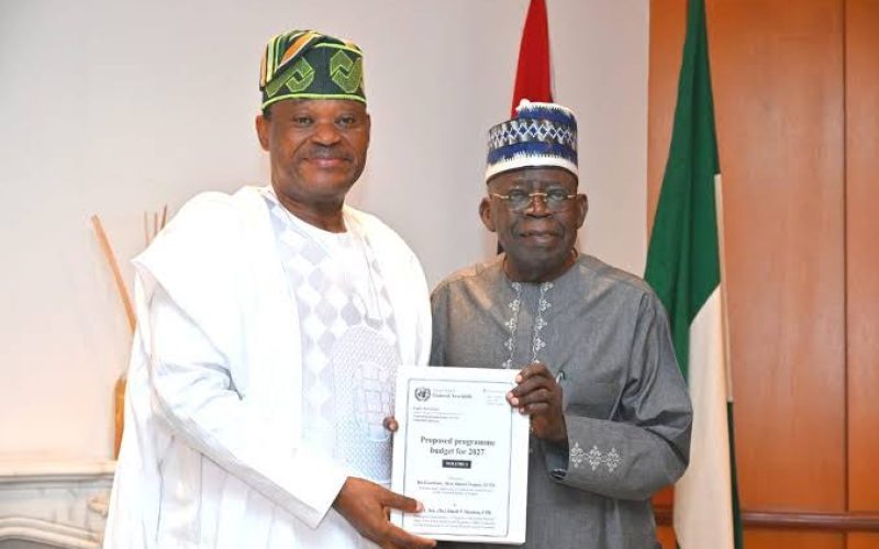 Tinubu Receives UN Budget