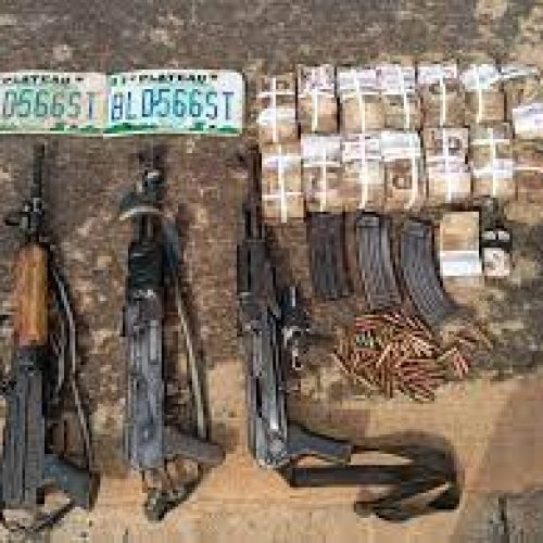 Plateau Police Arrest Suspected Kidnappers, Recover Locally Made Rifle