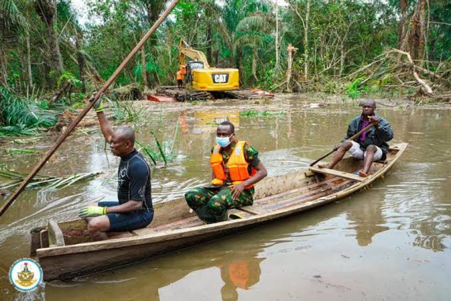 CAS Leads Recovery Efforts At Igbokoda Crash Site