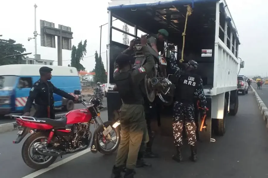 Lagos Police Arrest Two Armed Robbery Suspects, Recover Motorcycle