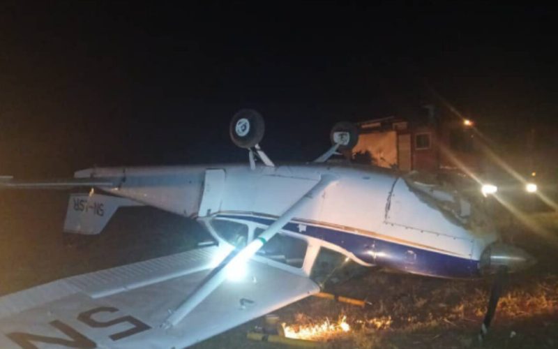Cessna 172 Crash-Lands at Owerri Airport, All Crew Survive