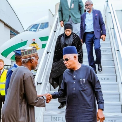 VP Shettima, Governors, and Ministers Head to Daura for Late President Buhari’s Third-Day Prayers