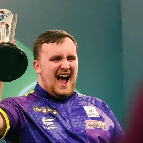 Teenage darts sensation ‘Luke the Nuke’ smashes records, hitting a staggering £200,000 prize at the World Championship.