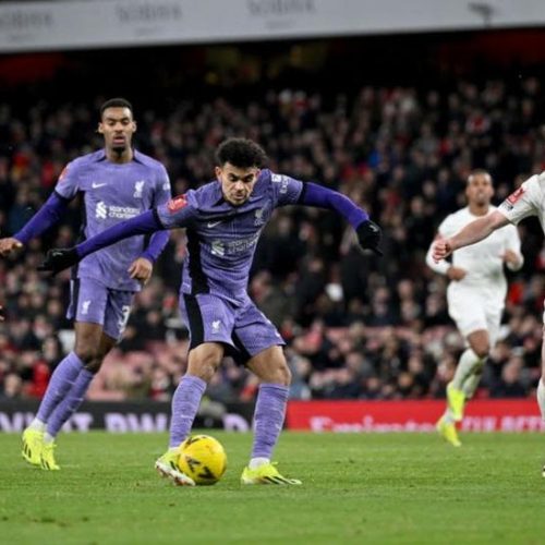 LIVERPOOL KNOCK ARSENAL OUT